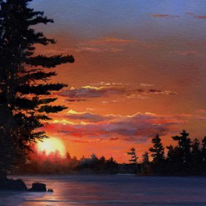 Fine Art Giclée print of a sunrise