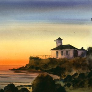 Fine Art Giclée print of a lighthouse