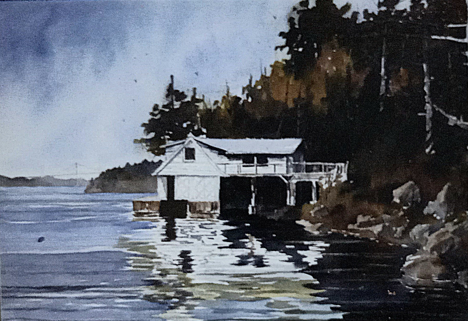 Watercolor, Line and Wash Workshop – Cap’t Mac’s Place – Sat. Sept. 23rd 2023 (CANCELLED AS OF 9/19)